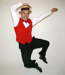 Tap dancing senior show